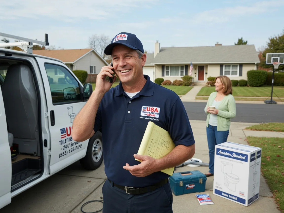 Toilet Installation Bromide, OK FAQs